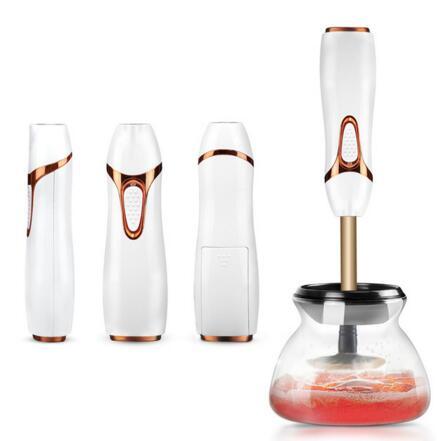 Electric makeup brush cleaner