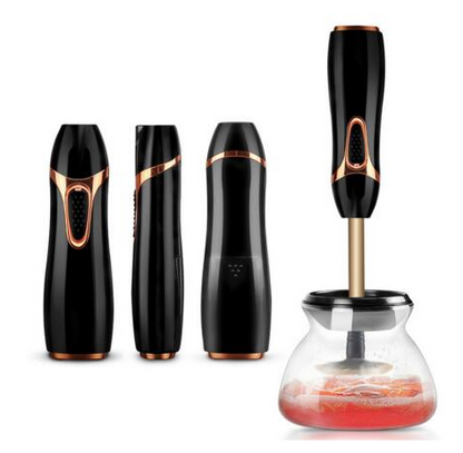 Electric makeup brush cleaner
