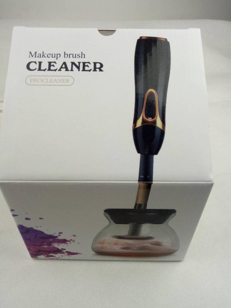 Electric makeup brush cleaner