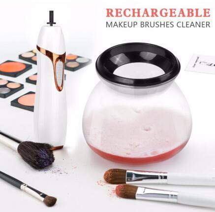 Electric makeup brush cleaner