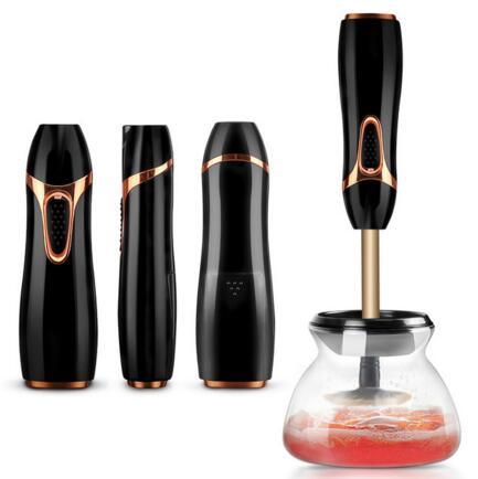 Electric makeup brush cleaner
